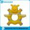 artificial cute inflatable animal-shape Swimming ring with two wings for monitor baby