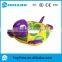 customised pvc inflatable baby swimming ring, animal turtle float swimming ring lounger
