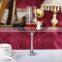 Hand-made clear lead free crystal 235ml wedding glasses