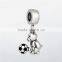 Wholesale Sport Style Football Charms Fit Diy Bracelet
