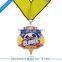 Round shape custom made marathon gold medal