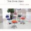 PU leather Seat Bar Stool Furniture with Wheels