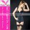 Wholesale instyle slimming steel bones latex steel boned vest