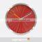DEHENG 12 inch metal wall clock with 3D dial