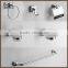 Unique And Versatile Classic-Style ZInc Alloy And Glass Chrome Finishing Wall-Mounted Bathroom Accessories Set