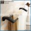 Customized Hotel Decorative Zinc Alloy ORB Bathroom Sanitary Items Wall Mounted Double Towel Bar