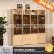 Wholesale China Factory L Shaped French Style Furniture Tall Narrow Bookcase