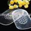 2015 Newest insilione heel spurs inner soles insoles silicone heel cushion for heel pain calcaneal spur bursitis