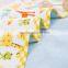 bamboo fibre water-proof and free breathing ultralarge baby changing pads mat yellow giraffe