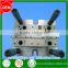 Progressive stamping die for electrical spring contact to pcb