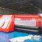 customized size and color inflatable football field for sale