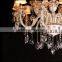 Canvas Shade Glass Chandelier Elbow