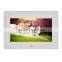 All new panel good quality 7 inch digital photo frame with led backlit & white frame