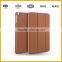 Luxury design pu leather cell phone case with sleep function