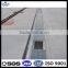 Galvanized sewer drain cover aisle