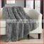 Hot selling Shaggy Faux Fur Supersoft Ultra Plush Decorative Throw Blanket