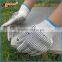 BSSAFETY Both Side PVC Dotted Anti Slip Work Gloves With Cotton Liner