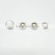 10mm pearl duble prong ring Snap Button,prong snap fastner