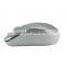 White gaming mouse slim 2.4G wireless Mouse with USB receiver