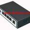 4channels 10/100M fast Ethernet POE Switch with one 10/100M Ethernet uplink port 48VDC 24V DC