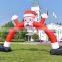 Charming Santa Snowman Christmas Inflatable Arch For Decorations
