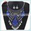 No.1 yiwu & ningbo exporting commission agent wanted fringe style sexy American diamond necklace set jewelery set