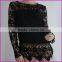 Plus Size New Fashion Womens Ladies Chiffon Embroidery Lace Crochet Long Sleeve Shirt Casual Blouse Tops