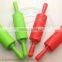 colorful non stick silicone dumpling rollling pin