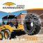 High quality Solid skid steer loader tires SKS tire with hole on sidewall 10-16.5 12-16.5