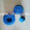 5" blue drill brush for cleaning car
