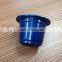 biodegradable Nespresso capsule,blue coffee capsule