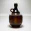 New design 2 L beer growler glass bottle with swing top