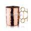 Dark Antique Copper Mug To Enjoy Your Ginger Vodka, Beer & Moscow Mule
