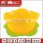 Wholesale high quantity kitchen vegetables colored strainer plastic collapsible colander