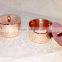100% PURE COPPER HAMMERED FINISH CANDLE JAR, FANCY COPPER CANDLE CONTAINER