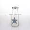 11oz Pentacle Decal Milk Bottle Glass Mason Jar With Lid