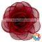 cheap wholesale navy transparent gauze decorative big rose flower
