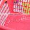 Promotional plastic large size storage basket Kitchen Accessories Wash Fruit Vegetable Sieve Storage Basket Dropping Water