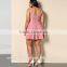 2017 hot sale plus size deep v-neck sexy dress clothing for fat women