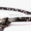 Wholesale Rivet Decorated Sex Women Lady Thin PU Waist Belt