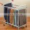 18 Pairs Collections Etc Rolling Pants Organizer Rack, Trousers Rack