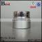 white silver red blue yellow black glass aluminum jar aluminum cream jar cosmetic metal container