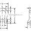 ATLI S6-S209 US type Screw Pin Anchor bow Shackle