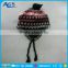 Kids and Adults winter hat with warm strings and earflap