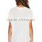 fashion ladies white blouse summer short sleeve chiffon women shirts
