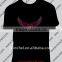 2017 EL sound actived animation t-shirt