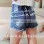 summer night bar high quality women high waist sex short jeans