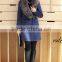 Long coat for women winter new winter coat hooded fox fur collar