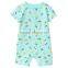 Bulk Lovely Printing Baby Rompers Unisex 100% Cotton Baby Bodysuit