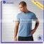 Cotton polyester bodybuilding printing men's custom t shirt gym wear
